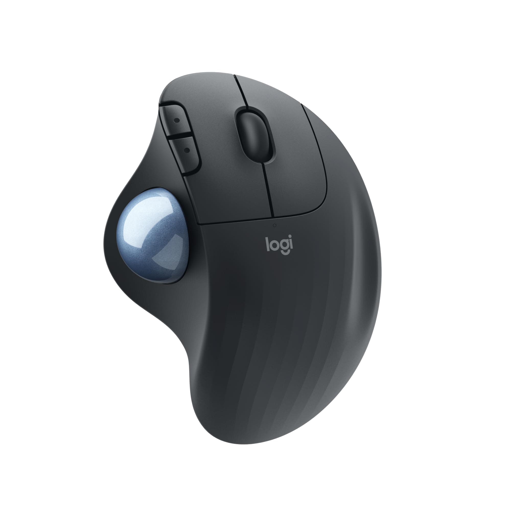 Logitech ERGO M575 Wireless Trackball Mouse - Easy thumb control, precision and smooth tracking, ergonomic comfort design, for Windows, PC and Mac with Bluetooth and USB capabilities - Graphite