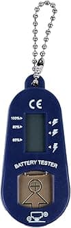 Sarini Battery Tester for Hearing Aid Battery Portable Button Cell Tester