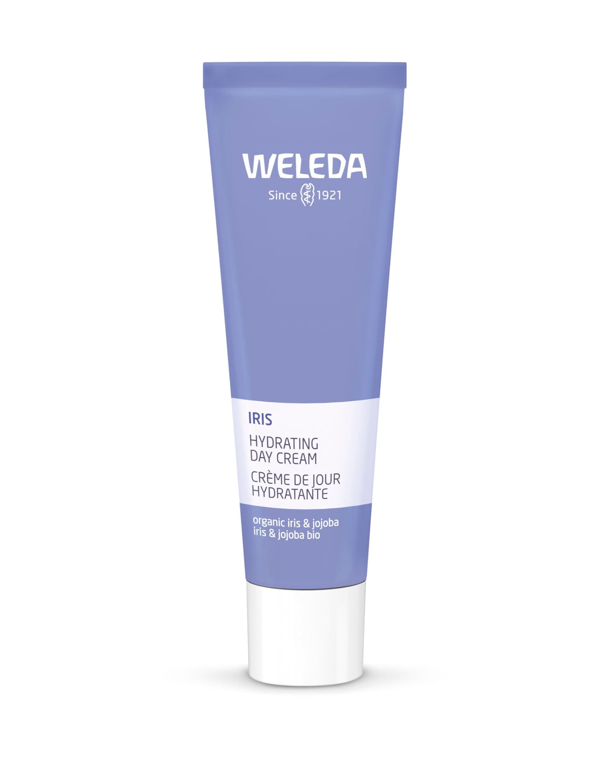 Weleda Hydrating Day Face Cream, 1 Fluid Ounce, Plant Rich Moisturizer with Iris Root, Jojoba Oil and Witch Hazel