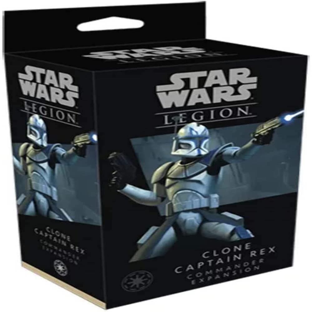 Star Wars: Legion Clone Captain Rex Commander Expansion - Tabletop Miniatures Game, Strategy Game for Kids and Adults, Ages 14+, 2 Players, 3 Hour Playtime, Made by Atomic Mass Games