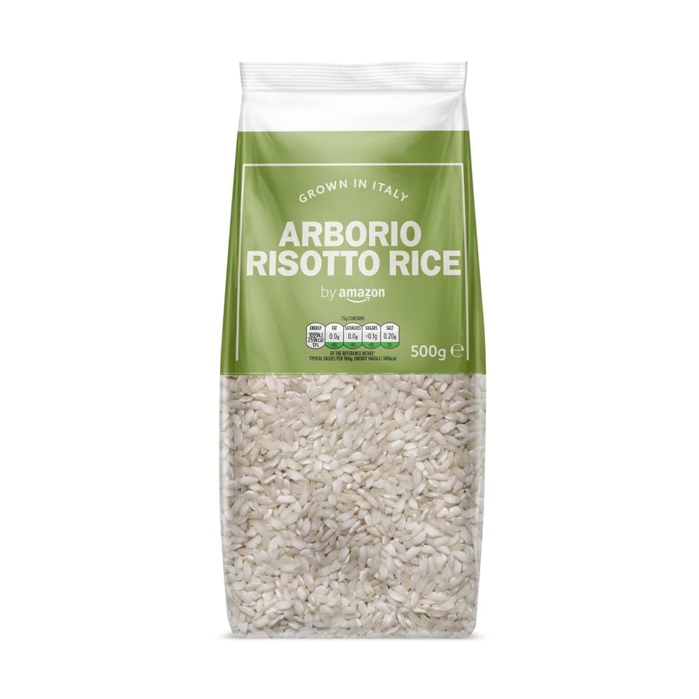 by Amazon Arborio Risotto Rice, 500g