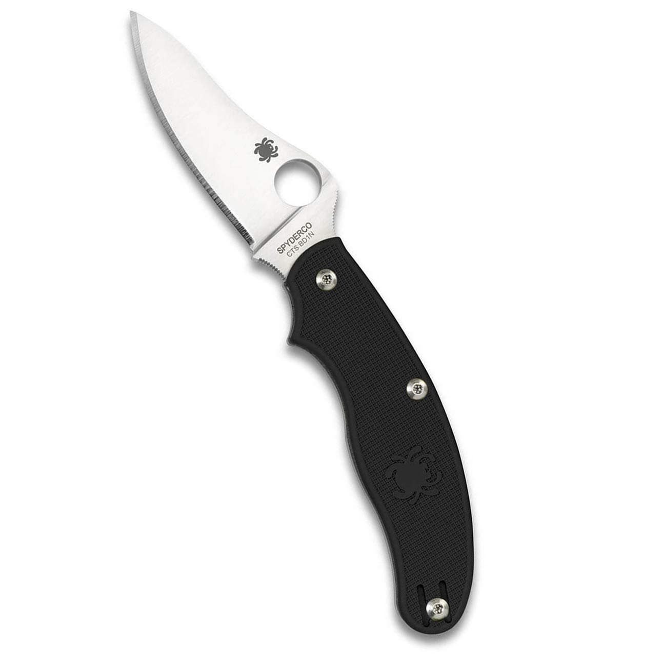 Spyderco Lightweight Drop-Point Plain Edge Knife