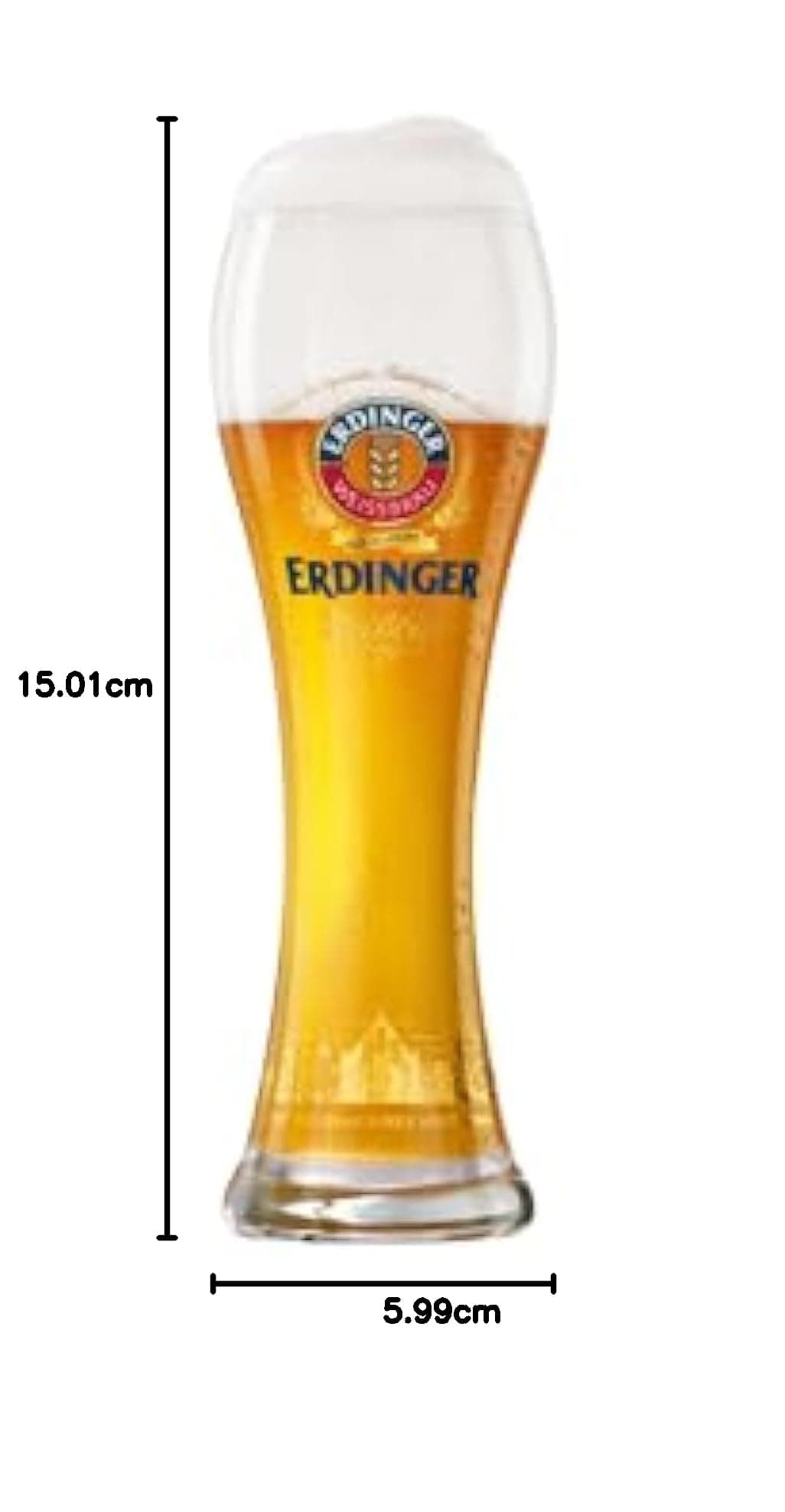 Lsnisni Erdinger Pint Glass