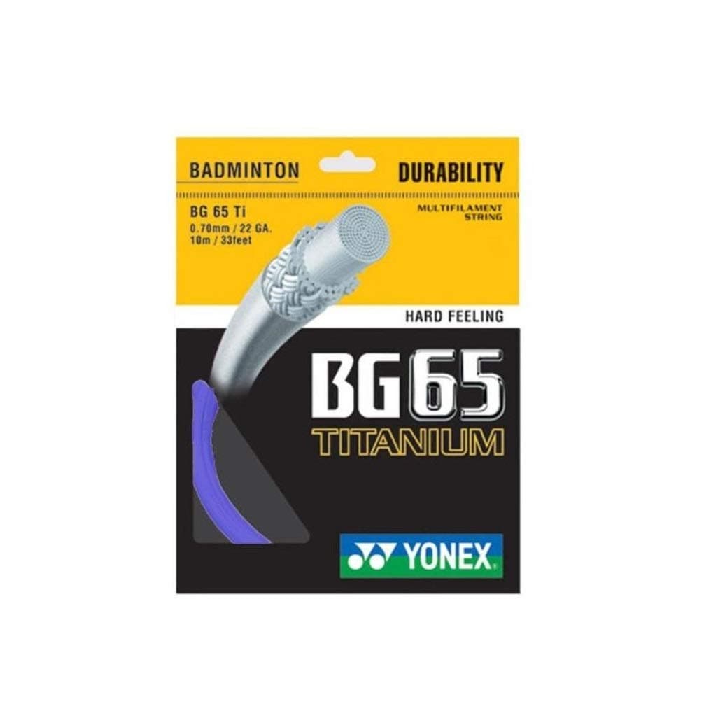 Yonex BG-65 Ti Blue Badminton String