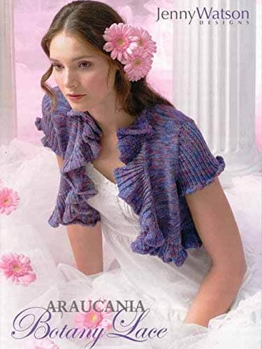 Jenny Watson Araucania Pattern Book, 8 - Botany Lace