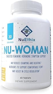 NuEthix Formulations Nu-Woman - Targeted Feminine Hormone System Support - Nutrients to Support Your Body Healing and Working The Way its Supposed to Work - 60 Tablets