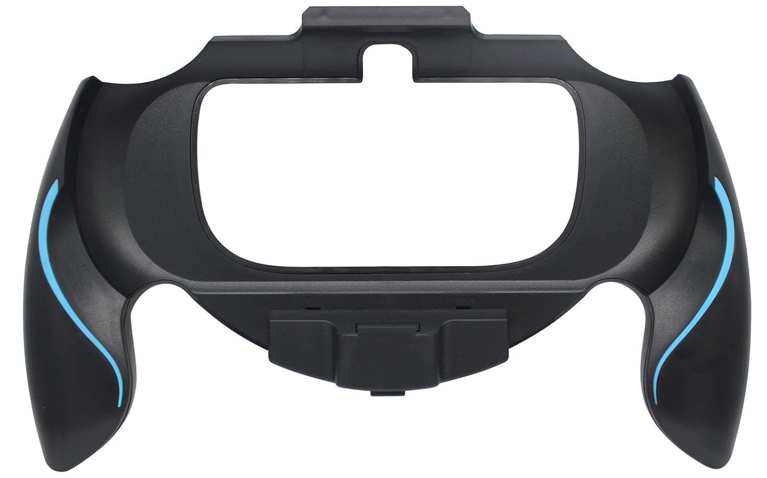 eWINNER Game Controller Bracket Grip Durable Joypad Bracket Grip Case compatible with Sony Playstation Vita 1000 PSVita PS Vita Game Controller (for PSV1000-Black/Blue)
