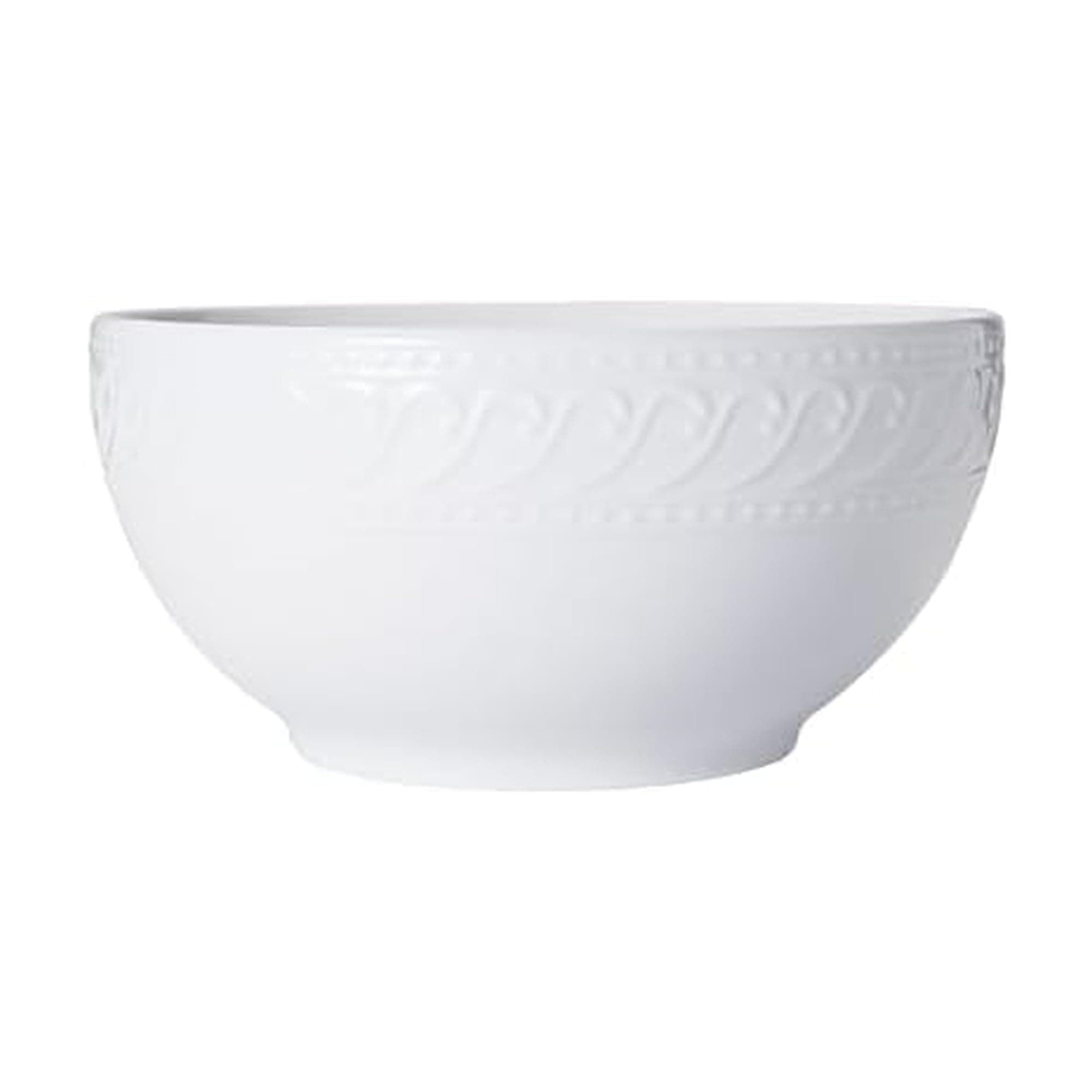 Sylvia Porcelain Vegetable-Bowls, White