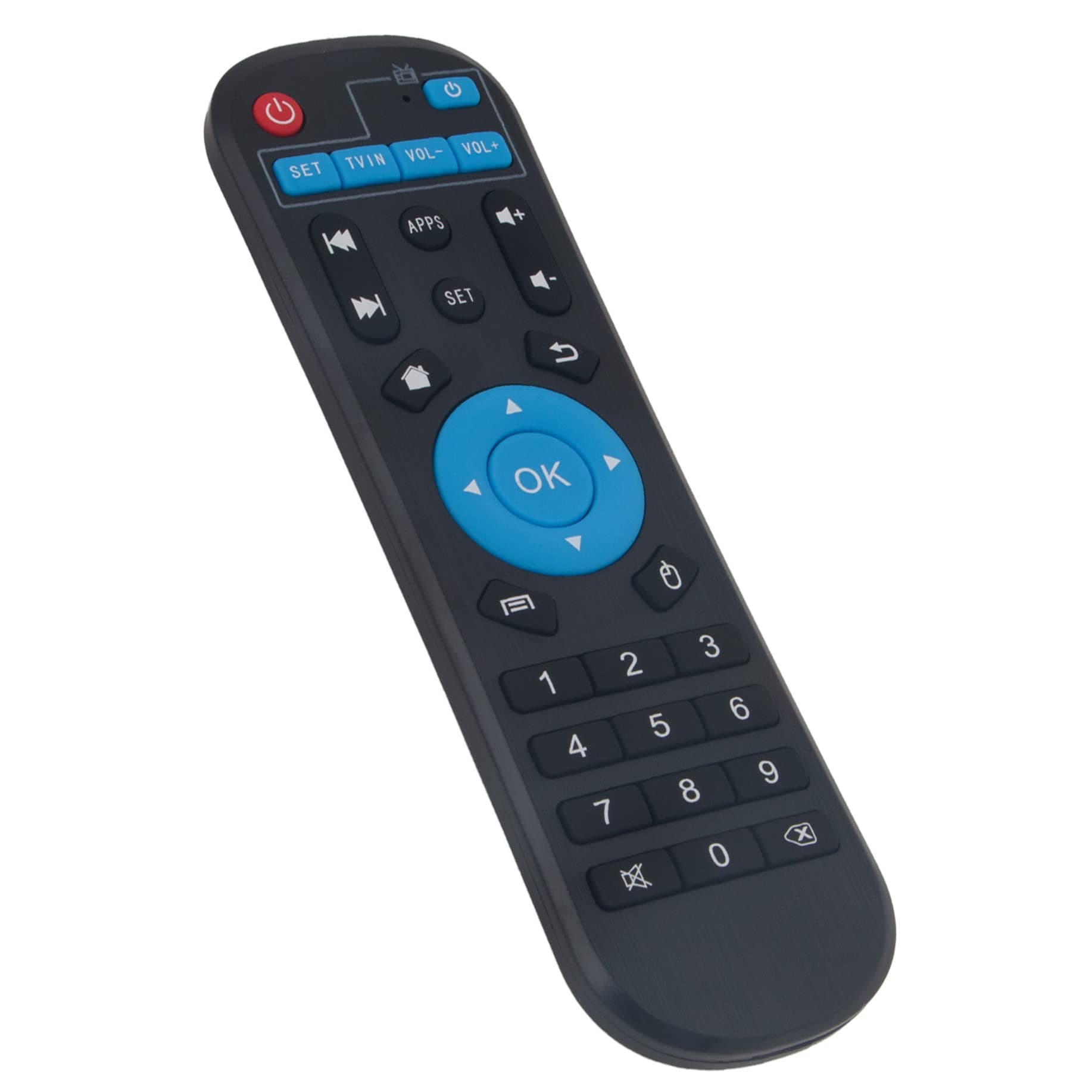 PERFASCIN Replace Infrared Remote Control Fit for T95Z Plus,T95K PRO,T95V PRO,T95U PRO,MXQ,MXQ PRO,T95N,T95X,X96,X96mini,H96,H96 Pro