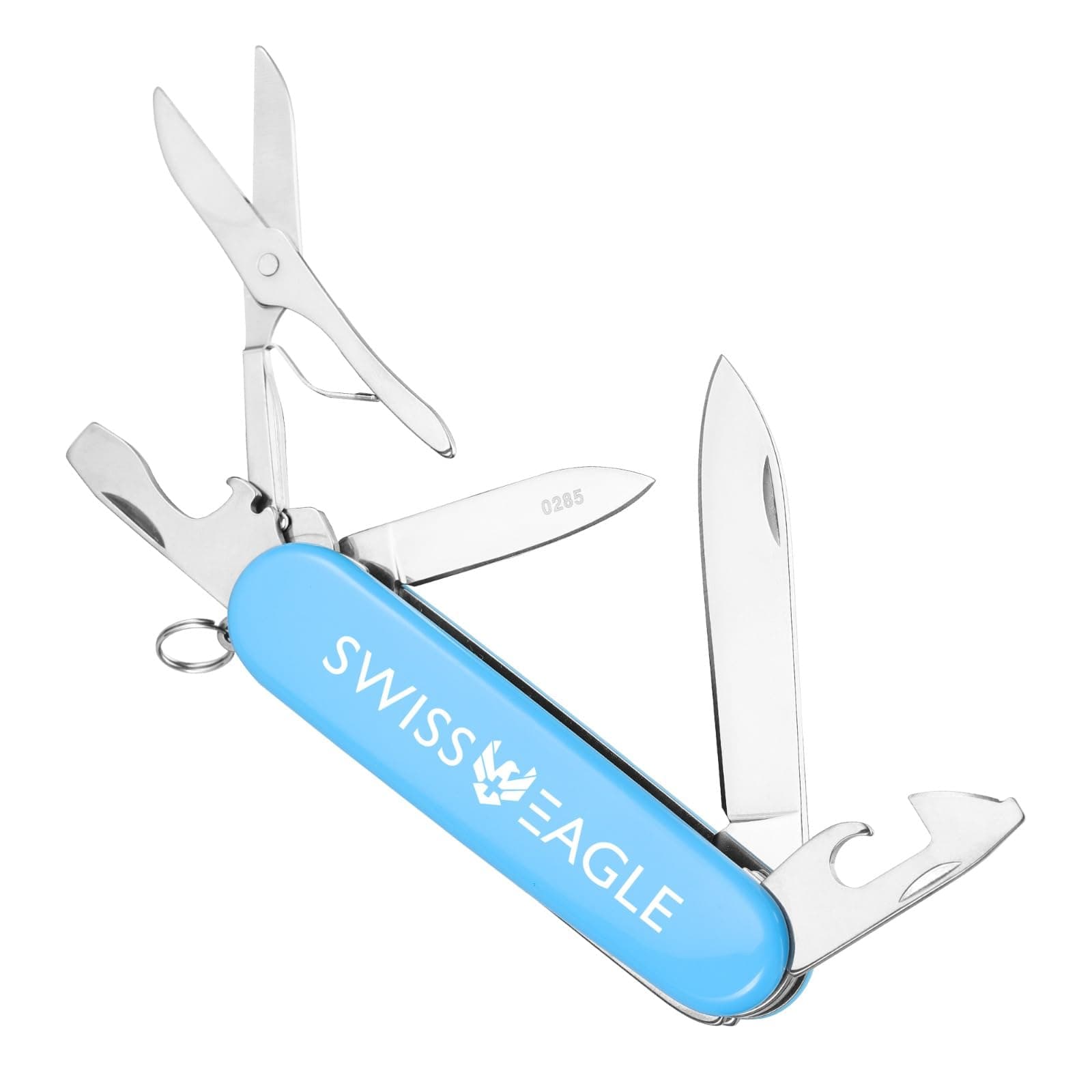 Swiss EagleSSwiss Eagle Classic Multi-Tool Pocket Army Knife - Packs 5 Tools In Your Pocket