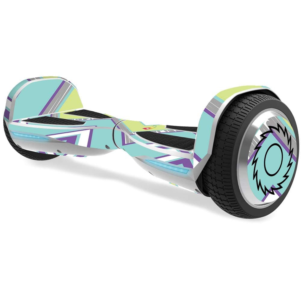 MIGHTY SKINS Compatible with Razor Hovertrax 1.5 Hover Board - Pastel Chevron | Protective, Durable, and Unique Vinyl Decal wrap Cover | Easy to Apply, Remove, and Change Styles | Made in The USA