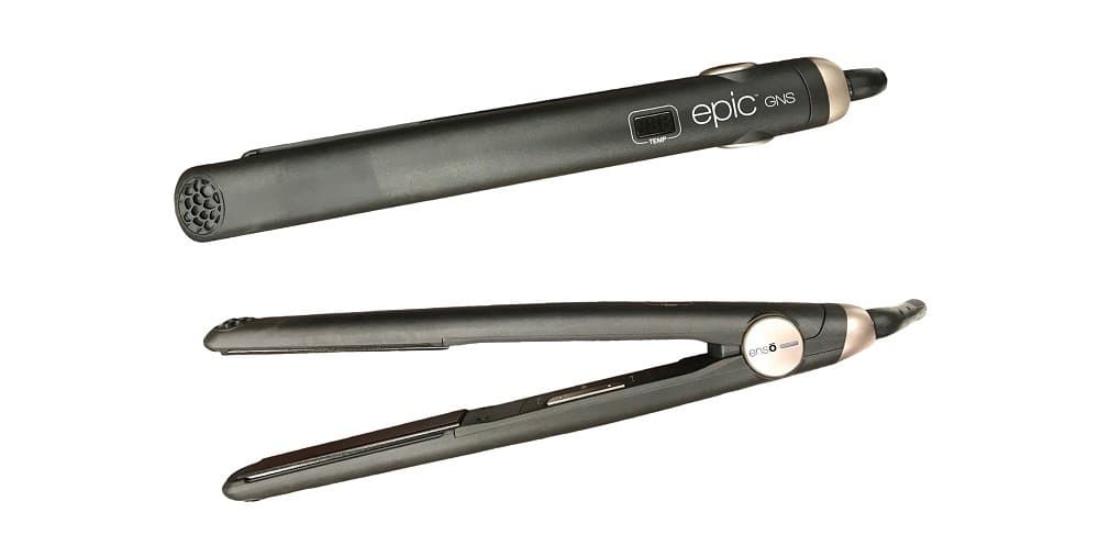 Enso Epic GNS Digital Auto Shut off Slim Black Ceramic Styling Flat Iron Hair Straightener, 1 inch