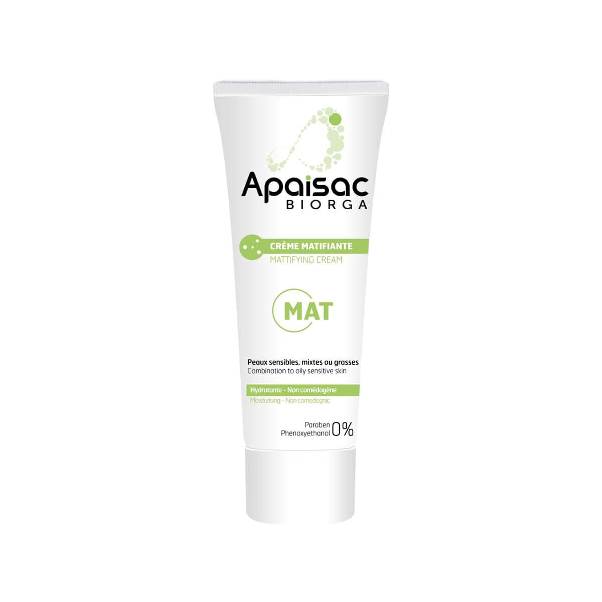 Apaisac Biorga Mattifying Mate Cream 40ml