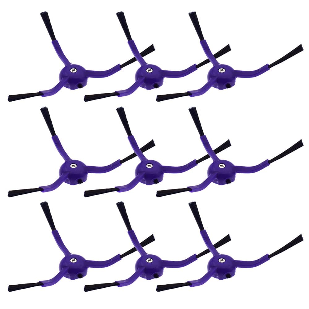 Replacement Side Brushes Compatible with eufy RoboVac X8, X8 Hybrid, Robot Vacuum and Mop Cleaners Spare Parts Accessories, 9-Pack.