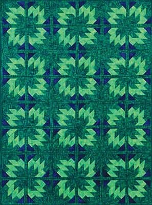 Fun & Done Feathered Flowers by Prairie Sky Quilting Pattern