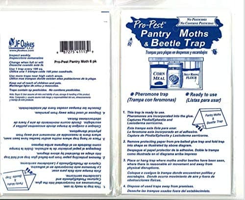 Pantry Moth Traps - 6 Ready to Use Pre-baited Traps