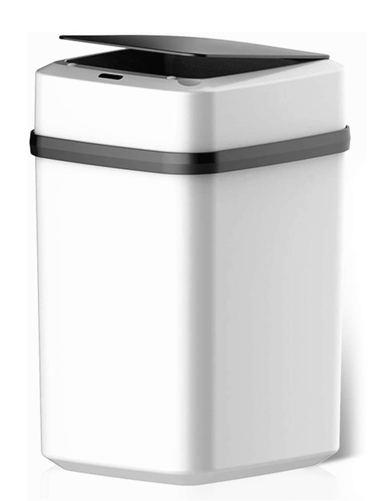 HOTSUAE 10L Automatic Trash Can With Lid Home Smart Garbage Bin Powered by Batteries