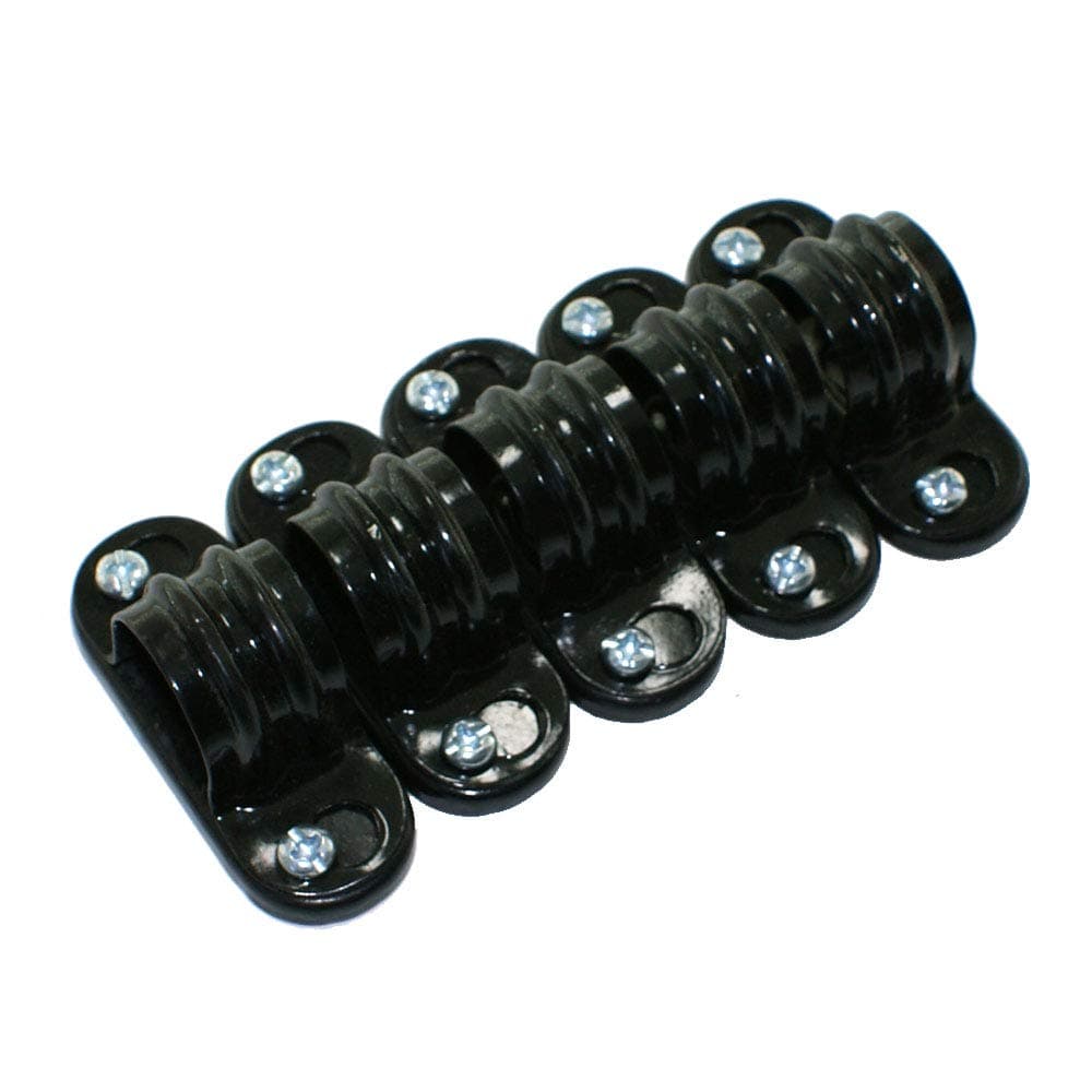 20mm Black Spacer Bar Saddle (5 PER Pack) | Conduit Boxes and Accessories | Multi Option Listing
