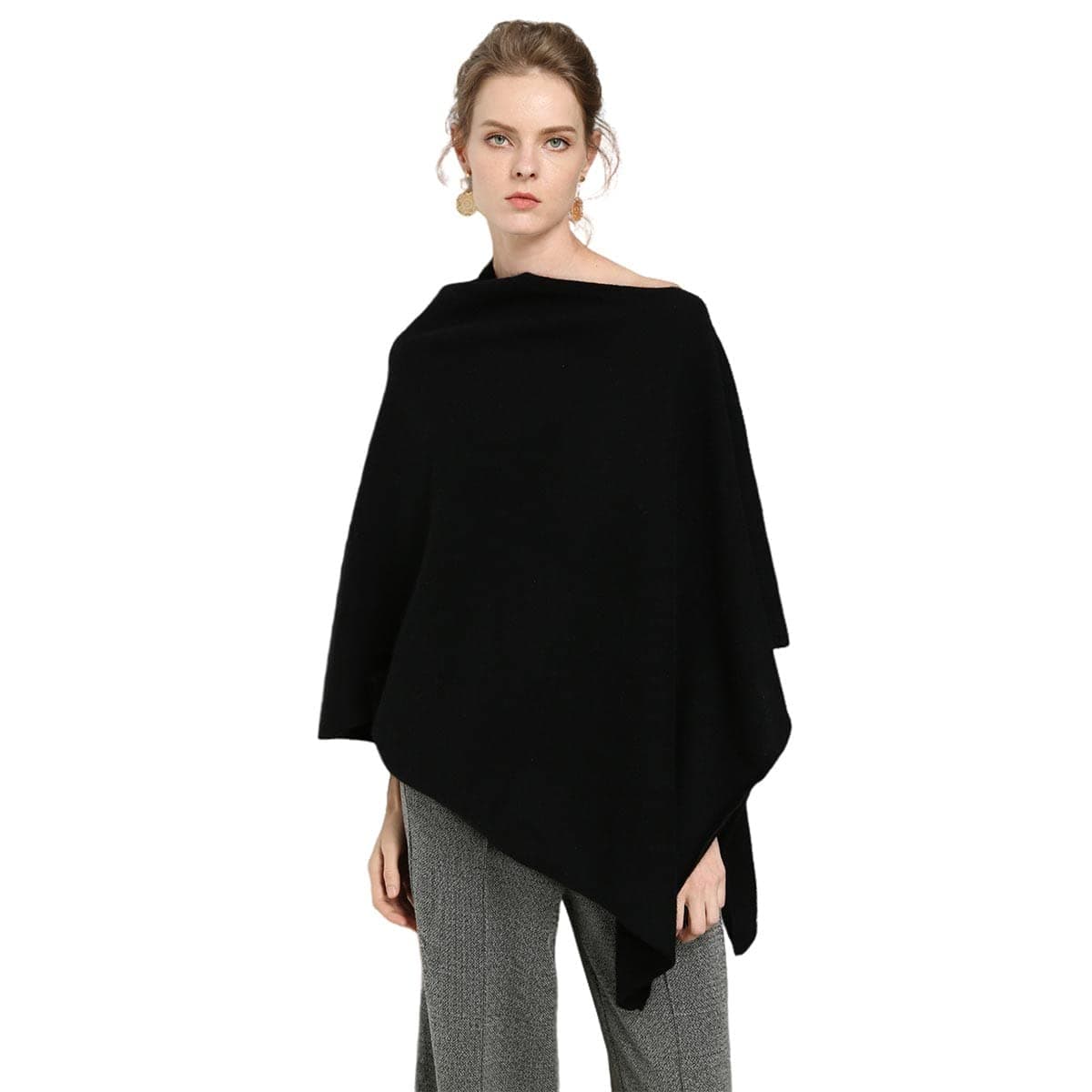 FINCATI Black Pure blanket