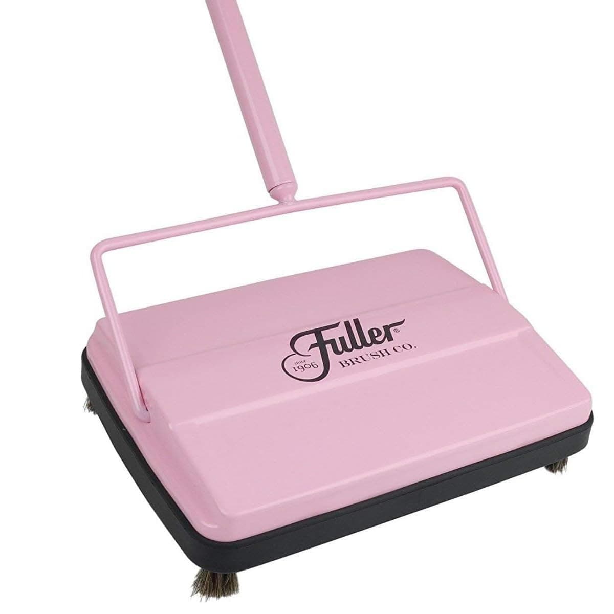 Fuller Brush Electrostatic Carpet & Floor Sweeper - 9" Cleaning Path Pink 144-501436649