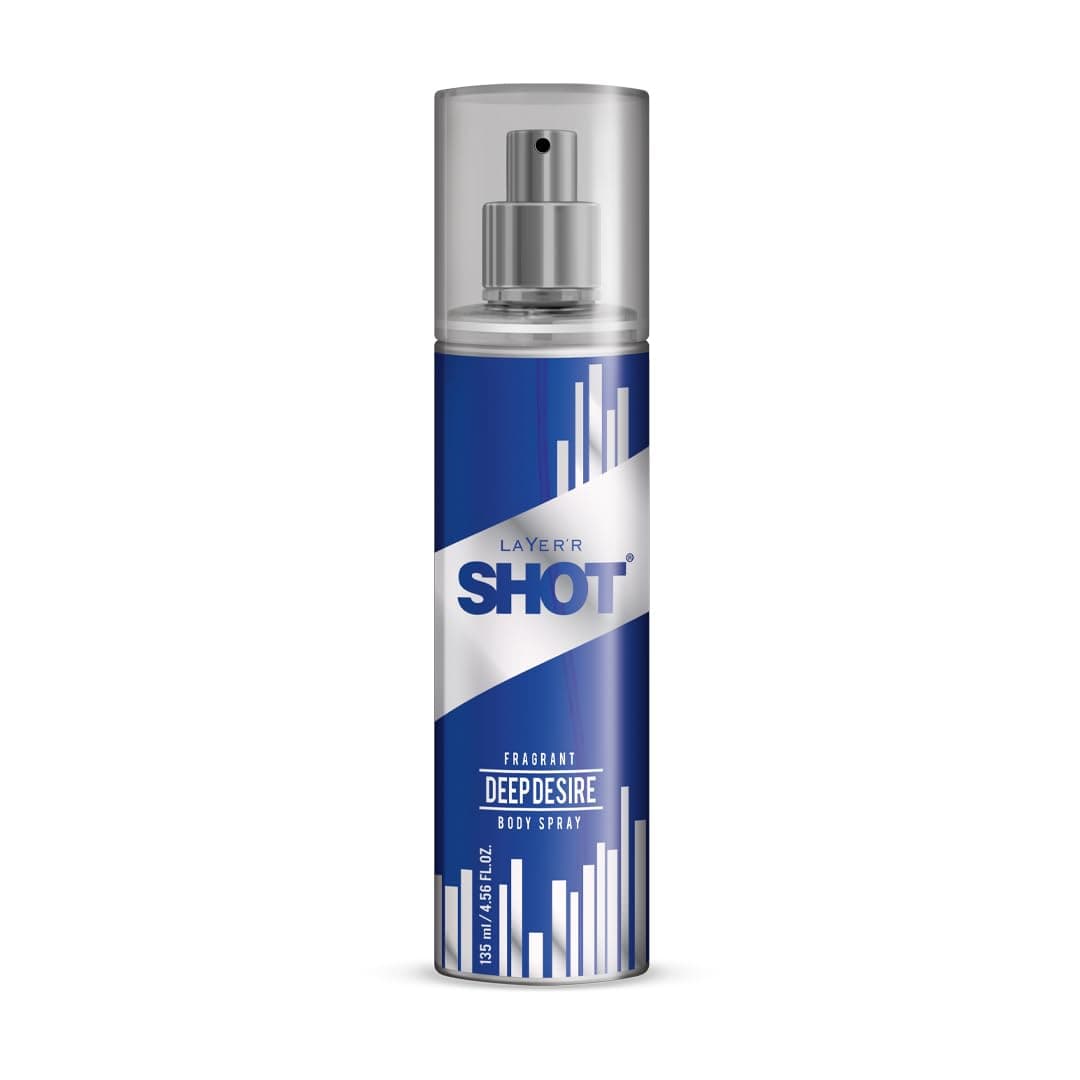 Layer'r Shot Deep Desire Deodorant For Men, 4.5 fl oz (135 ml)
