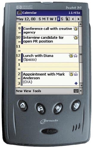 Hewlett Packard Jornada 540 Color Pocket PC