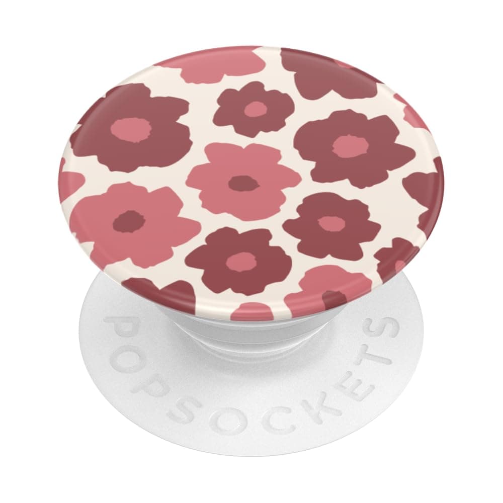 PopSockets: PopGrip - Support et Grip pour Smartphone et Tablette avec Un Top Interchangeable - Mauve Flora
