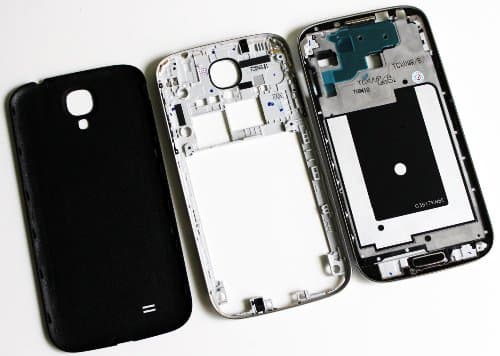 Complete Housing Cover Middle Frame Replacement For Samsung Galaxy S4 GT-i9505 With Free Tools Set (Black)