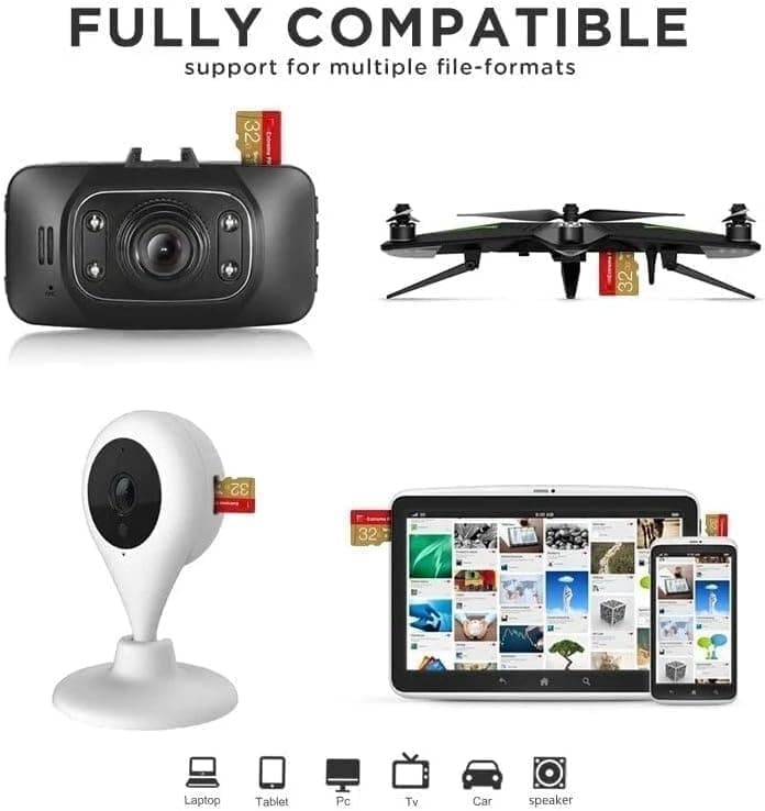 Micro SD Card Mini SD Card Class10 Memory 32GB 64G 128G 256G Extreme Pro High Speed Write Super Compatibility Phone Camera Meomory Card (256, GB)