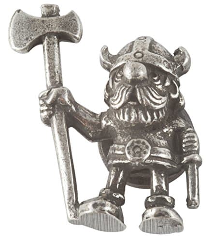 Viking Warrior with an Axe Pewter Magnet