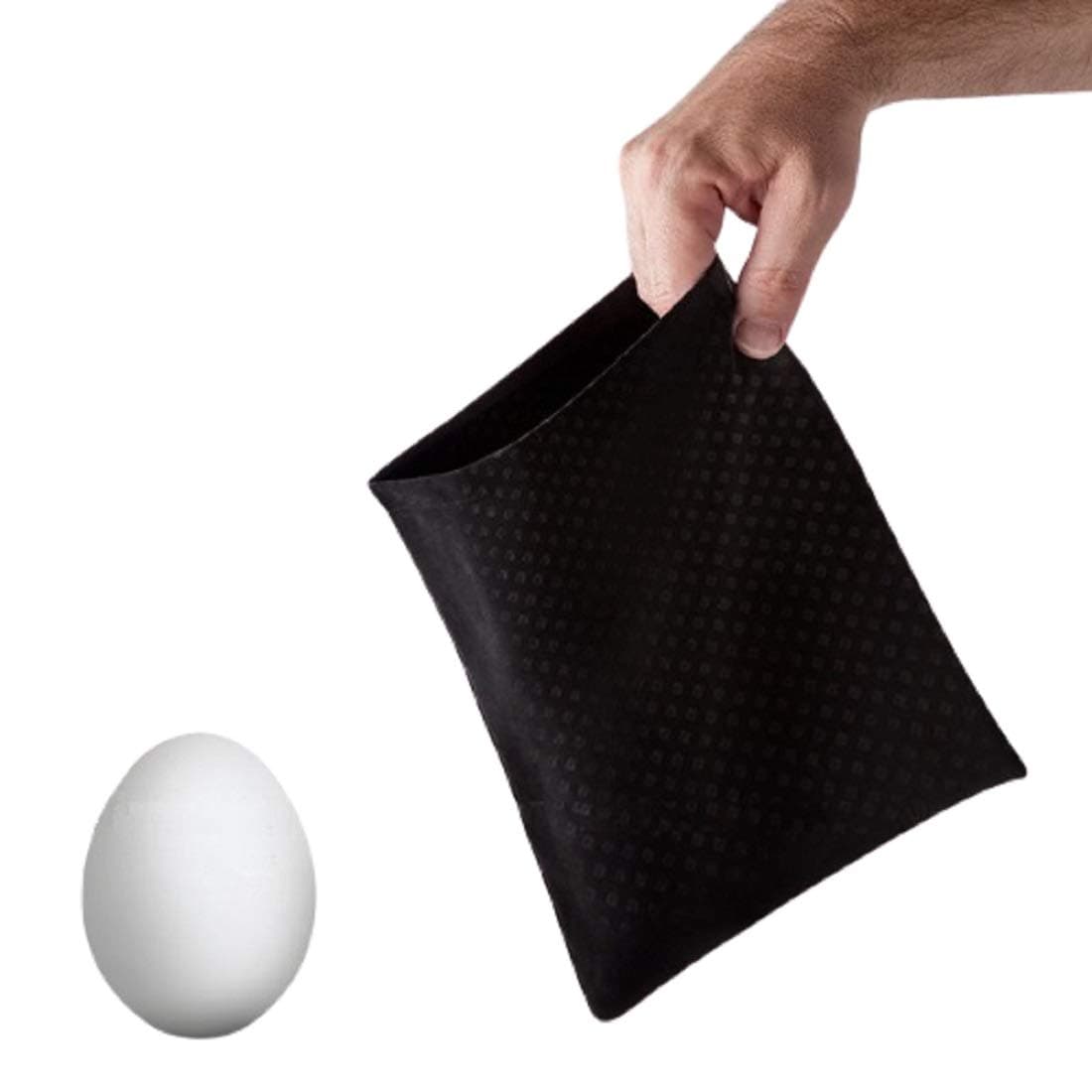 Magician's Malini Eggs Bag with Egg | Egg Vanishing Gimmick | Visual Illusion Routines for Real Close Up Street or Stage Mentalism Magic Tricks