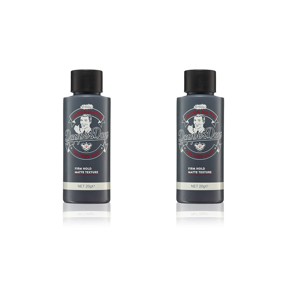 Ultra Matte Texture Dust, Easy Application Hair Texture Powder For Men, Light Flexible Hold, Adds Volume, High Hold Hair Styling Powder, Citrus Cologne Scent, 2 x 20g