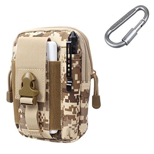 ZJtech Tactical Molle Pouch Compact EDC Utility Gadget Tools Waist Bag Pack for iPhone 6 Plus