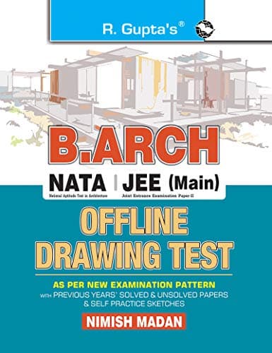 B. Arch/NATA/JEE (Main) Offline Drawing Test [Print Replica] Kindle Edition
