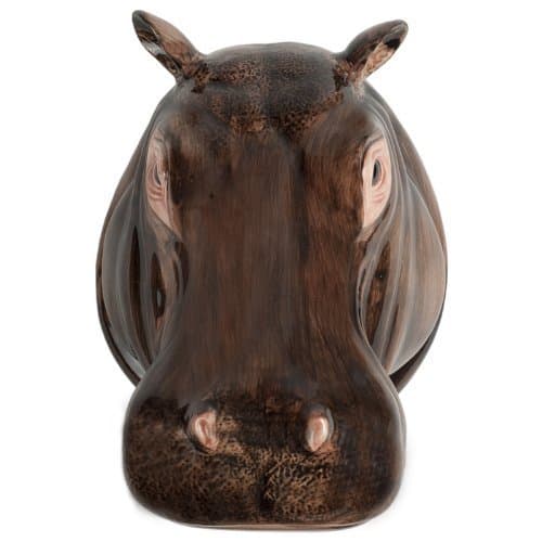 QuailCeramics Hippo Wall Vase
