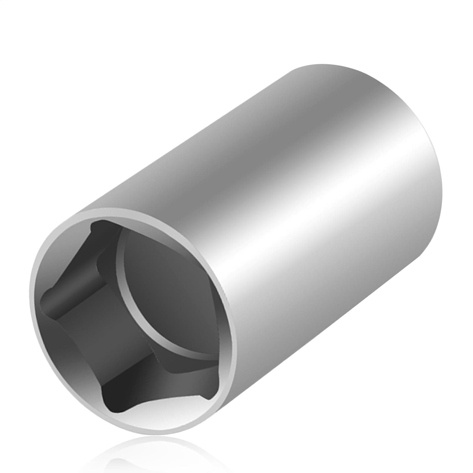 EVRBUL 13/16" Penta Socket with 1/2" Drive Stainless Steel Pentagon Socket Tool for Pentagonal Nuts and Bolts