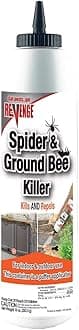 Revenge Spider & Ground Bee Killer for Indoors and Outdoors, 10 oz Ready-to-Use Dust Treatment Repels Ants, Bees, Roaches, Spiders and More