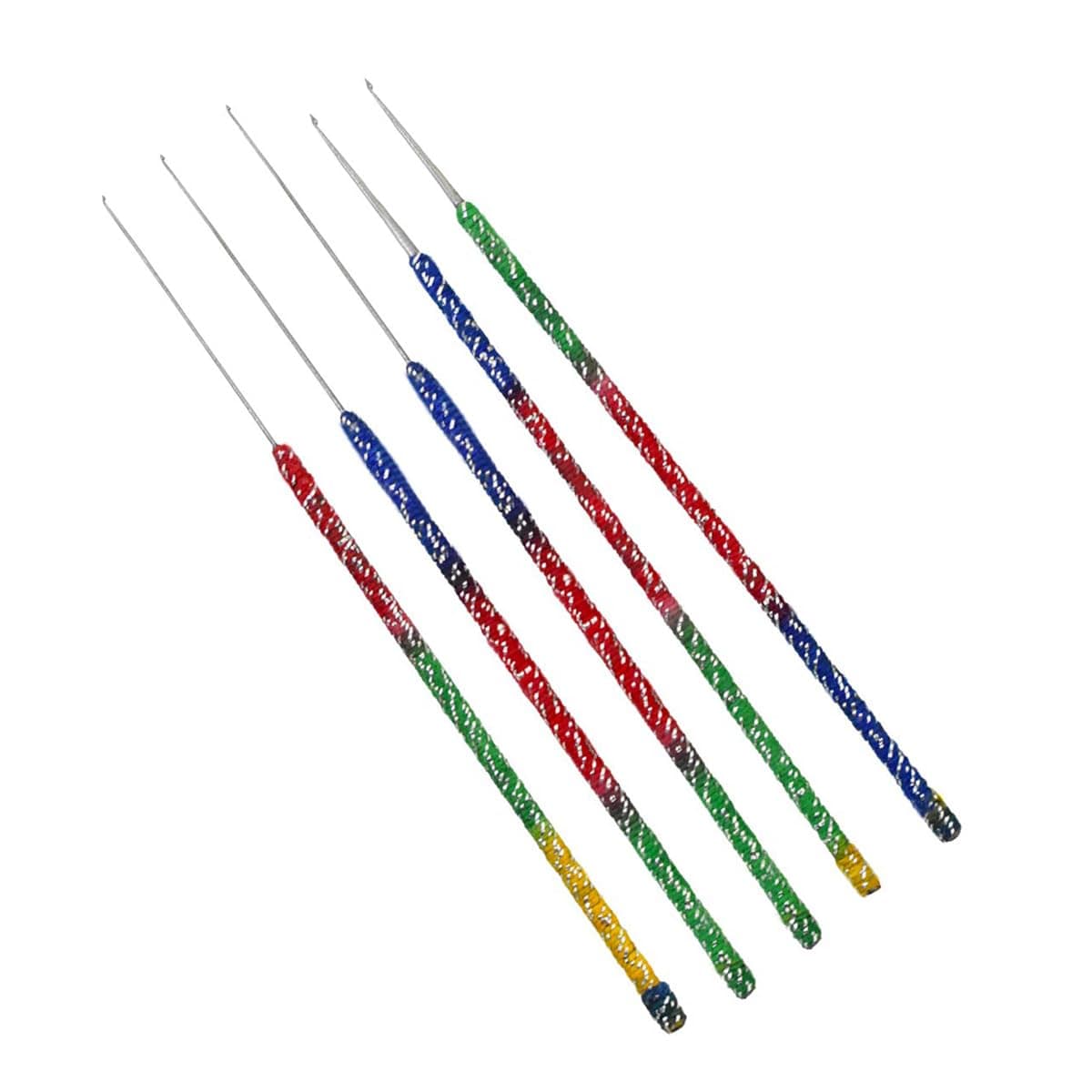 Embroidery Point Combo for Craft and Aari Work, Aari Thread Work Needles (Pack of 5)- Multi Color