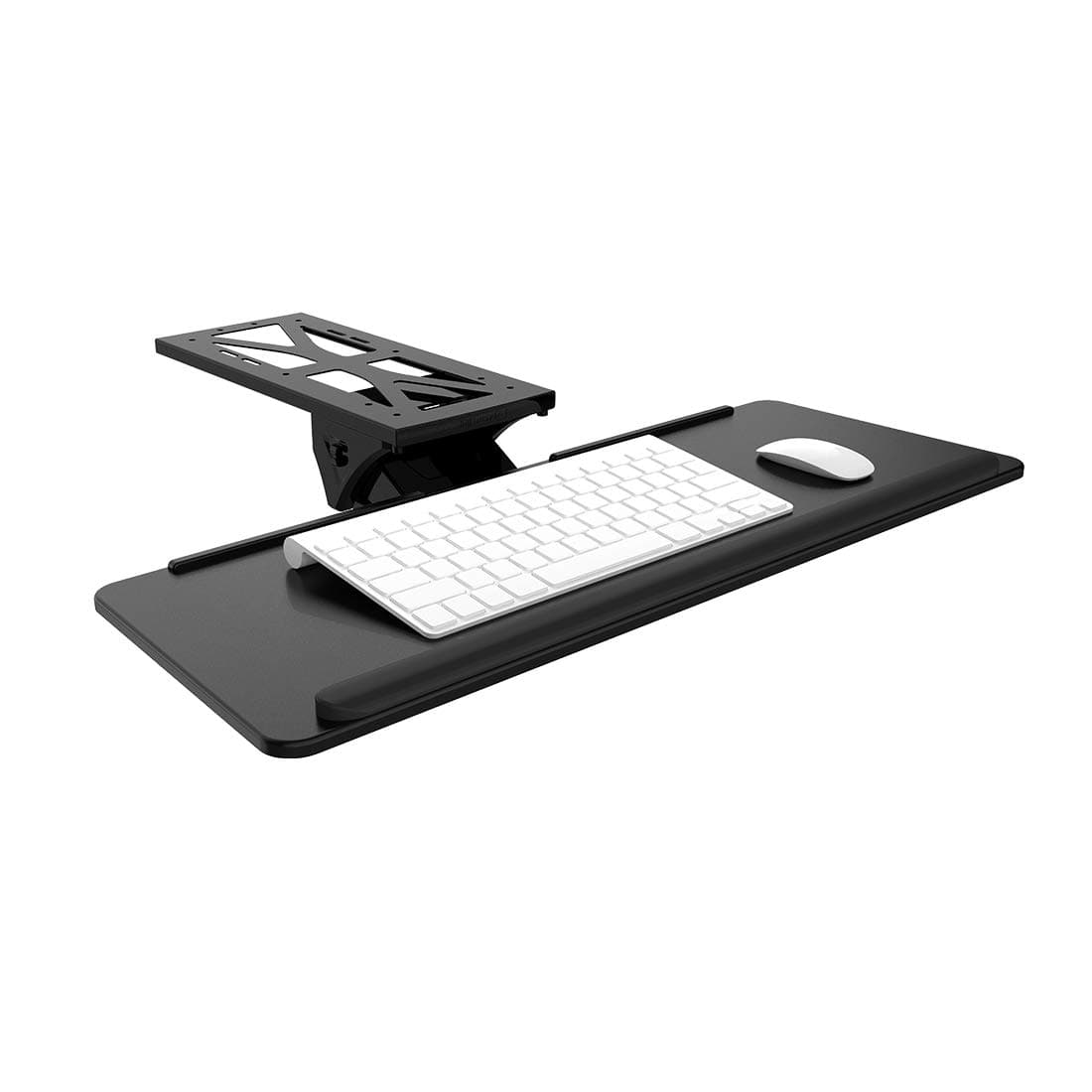FlexiSpot Adjustable Computer Keyboard & Mouse Platform Tray Ergonnomic Under Table Desk Mount Drawer Shelf