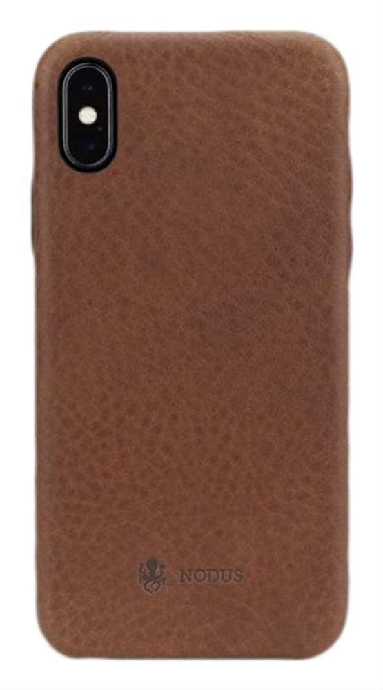 Nodus Shell Case II for iPhone (iPhone Xs MAX, Chestnut Brown)