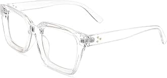 Classic Non-prescription Clear Lens Eyeglasses for Women Thick Square Frame Eyewear