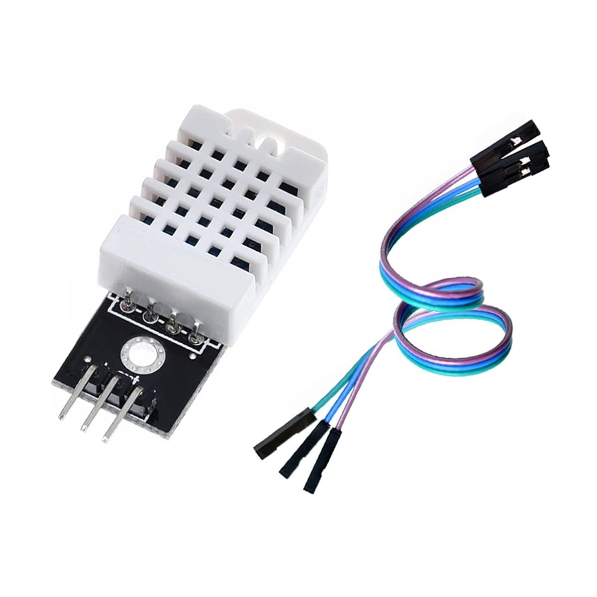 HiLetgo® 2pcs DHT22 AM2302 Digital Temperature And Humidity Sensor Module Temperature Humidity Monitor Sensor Replace SHT11 SHT15 for Arduino Electronic Practice DIY