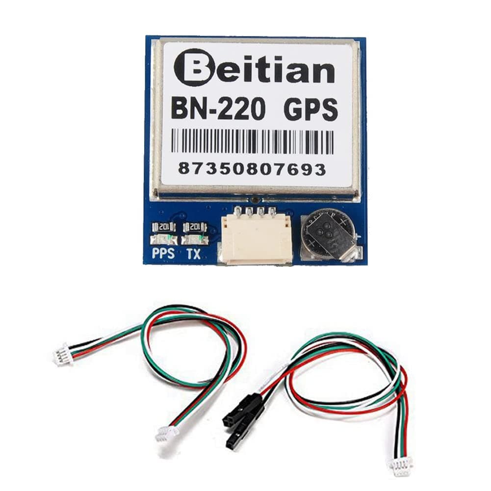 BN-220 Dual GPS Glonass Module Navigation TTL Level 9600bps + GPS Passive Antenna for Arduino Raspberry Pi Pixhawk F3 CC3D Betaflight F4 Flight Control