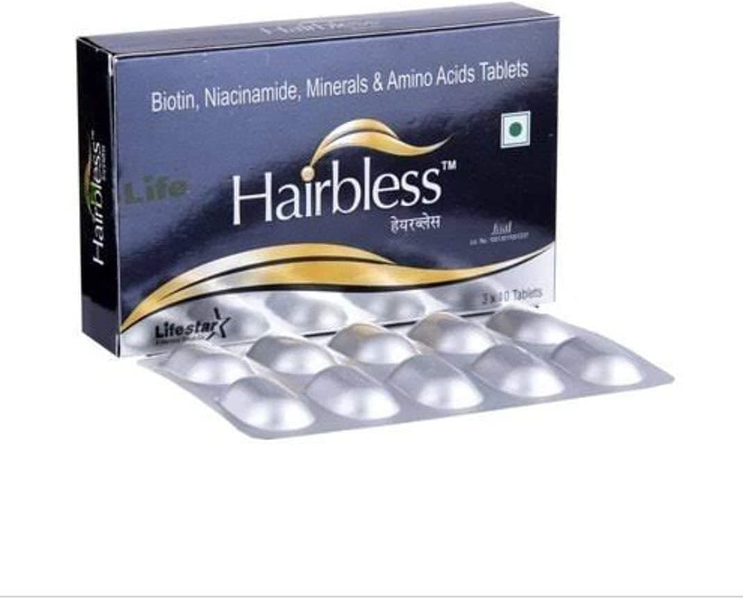HAIRBLESS 30 Tablet (10 x 3 Tablets)