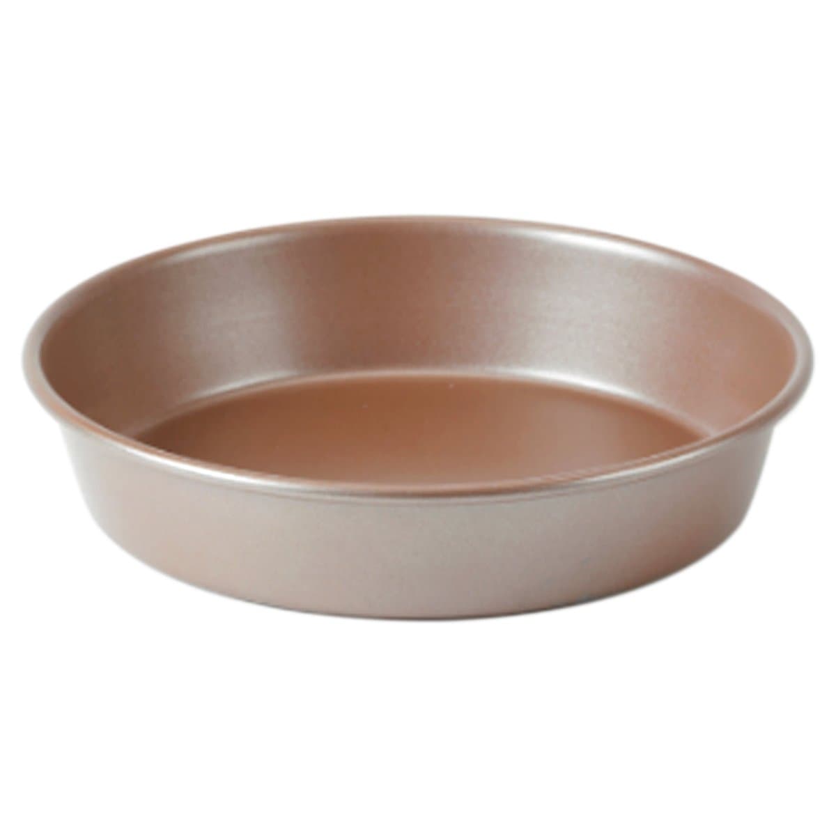 David Burke Commercial Bakeware Round Cake Pan, 9 x 2 inch, Bronze