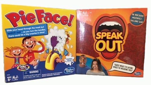 Pie Face and Speak Out Bundle For Family Fun! (Package of 1 each)