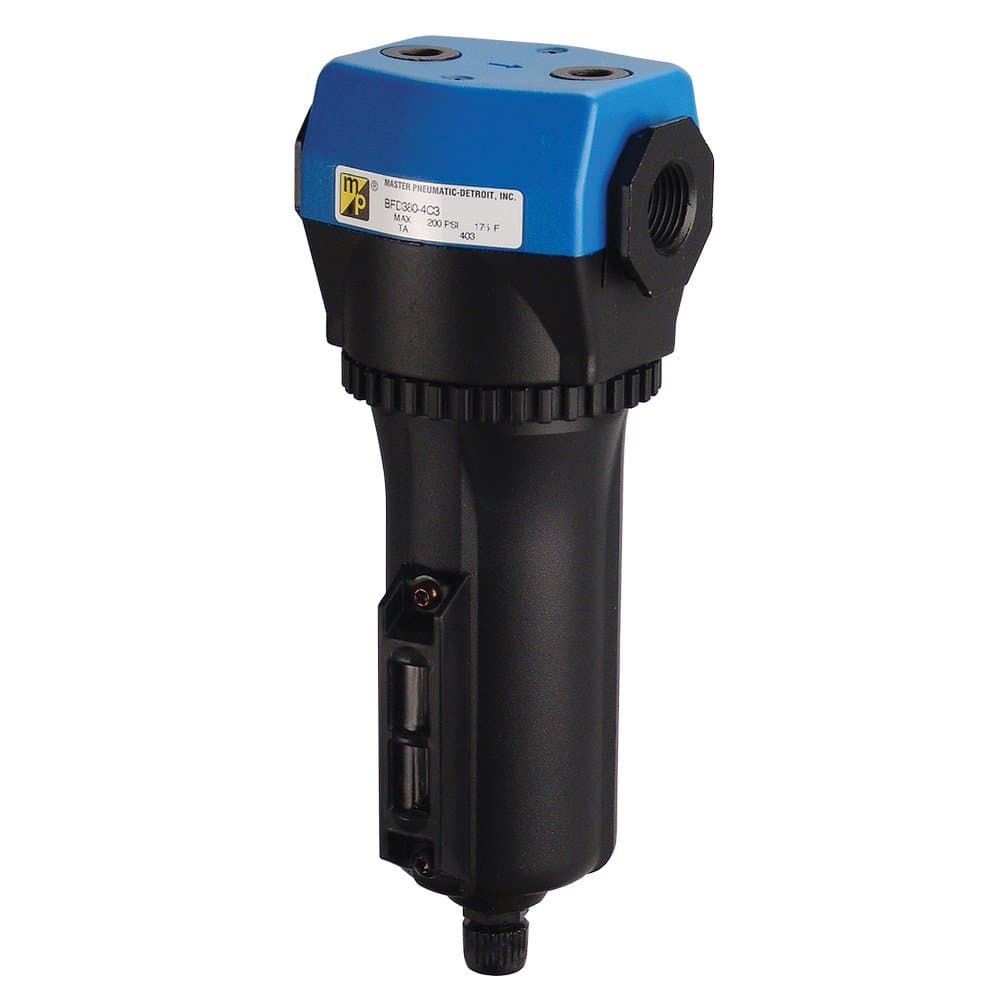 1/2" Deluxe Inline/Modular Water Separator, Made in USA, BFD380-4C3