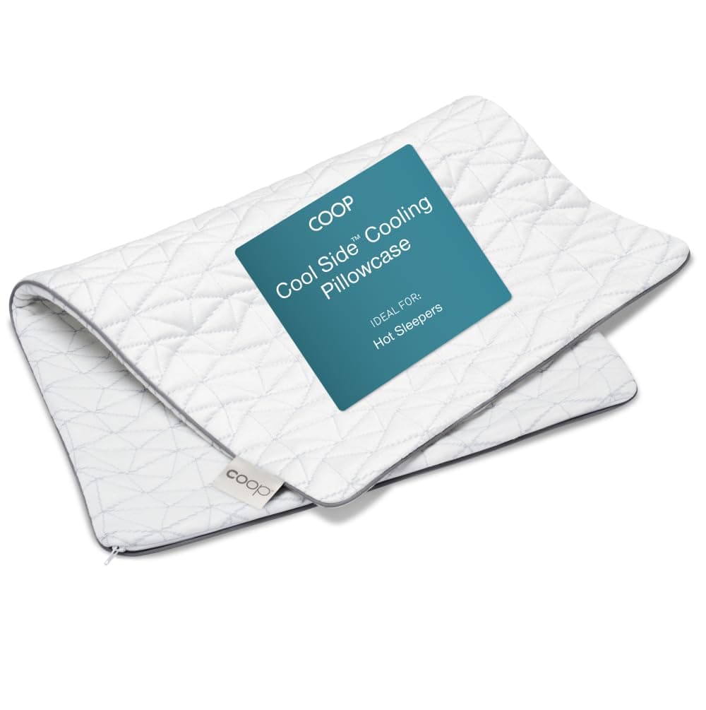 - Cool Side Pillowcase, King Size Cooling Pillow Case for Hot Sleepers, Two-Sided Pillow Covers, Cozy Side & Cool Side, Ultra Soft Lulltra Cool Technology