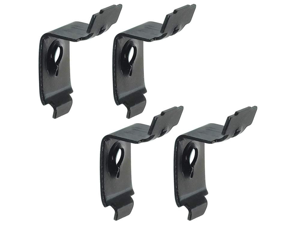 Compatible/Replacement For Arm Rest Clips Set of 4 for 1969-73 Mustang, 1965-70 Galaxie, 1970-72 Torino, 1970-77 Maverick (EBC6AZ-6224146ST)