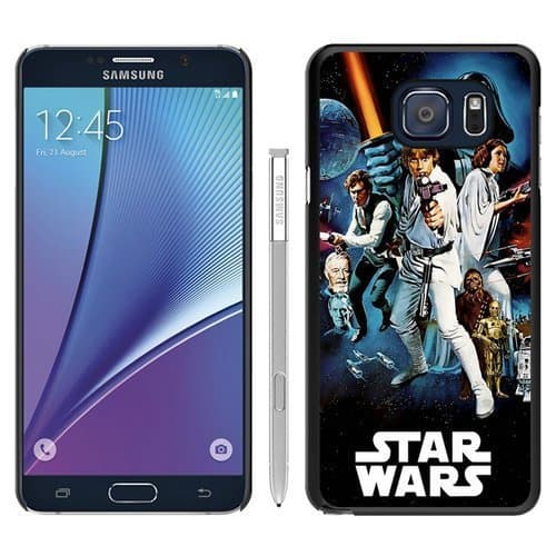 Samsung Galaxy Note 5 Case,Star Wars 3 Black Samsung Galaxy Note5 Screen Phone Case Genuine and Luxury Design